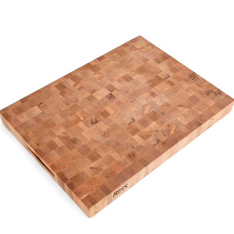 Boos Block CCB Series Reversible Wood Cutting Board, 2.25 -Inch Thickness, 24"x18"x2-1/4, Maple