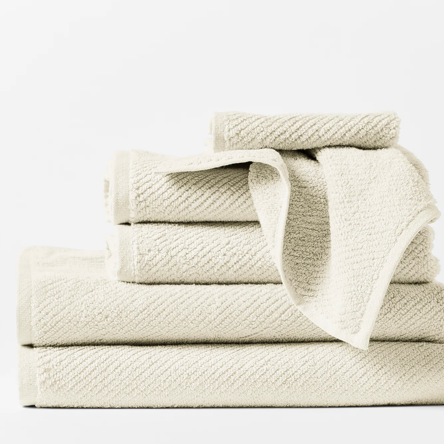 Coyuchi Air Weight Organic 6pc Towel Set