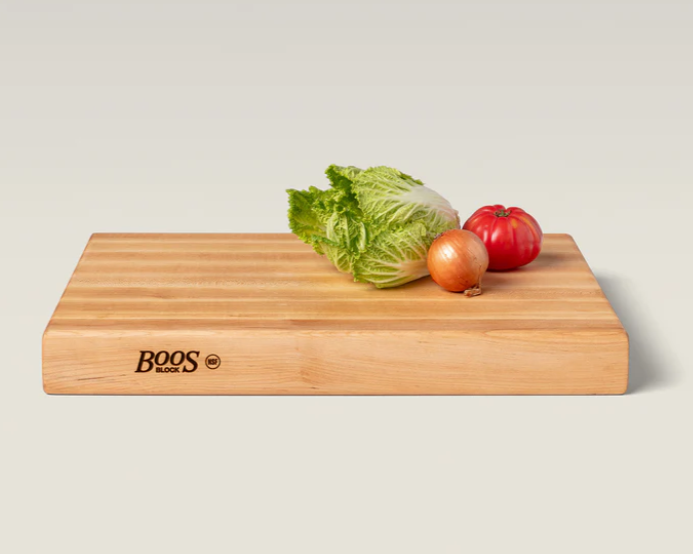 Boos Block RA-Board Series Reversible RA-Board Cutting Board, 2-1/4" Thickness, 24"x18"x2-1/4", Maple