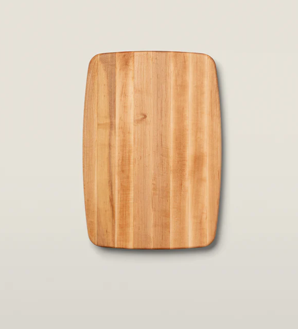 Boos Block CB Series Cutting Board with Rounded Edges and Juice Groove, 1-1/2" Thickness, Maple
