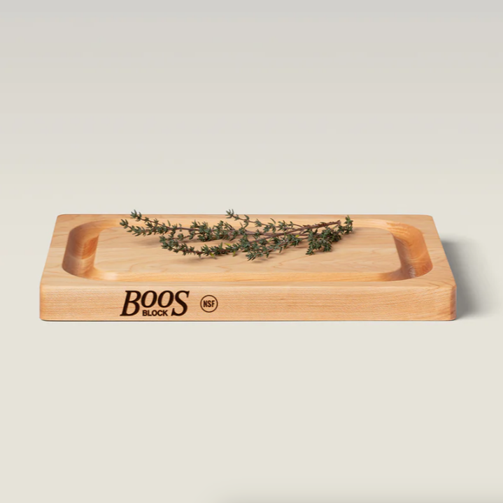 Boos Block Chop-N-Slice SeriesCutting Board With Juice Groove & Eased Corners, Maple