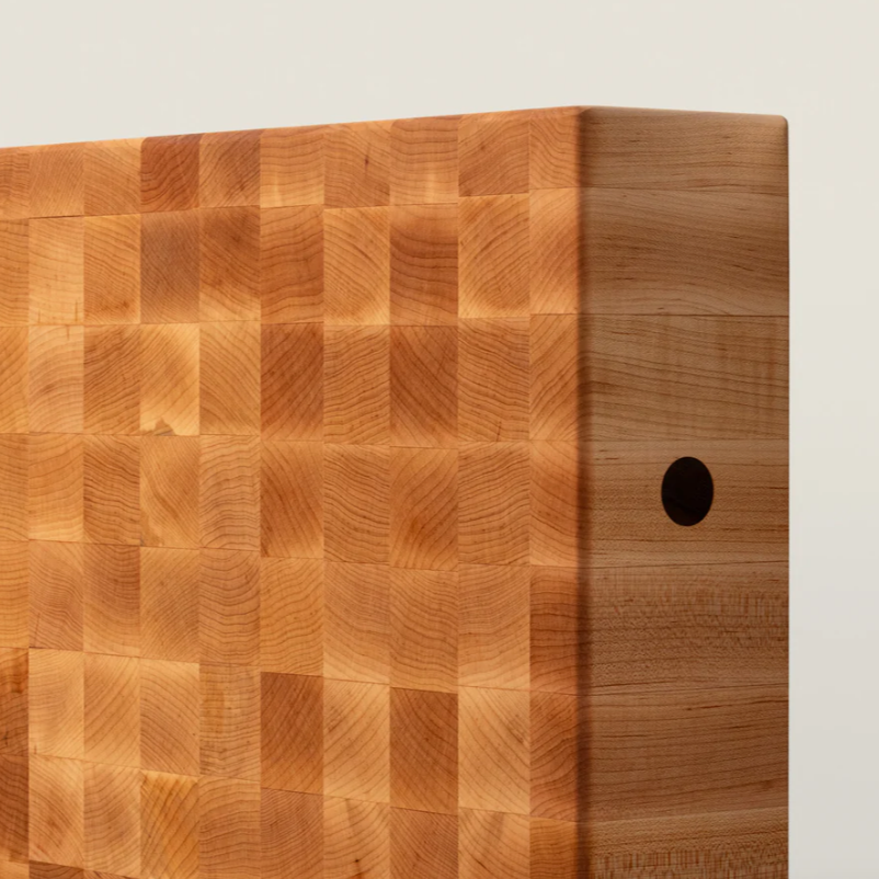 Boos Block  Chopping Block, Non-Reversible, End Grain, 4" Thick (CCB Series), Maple