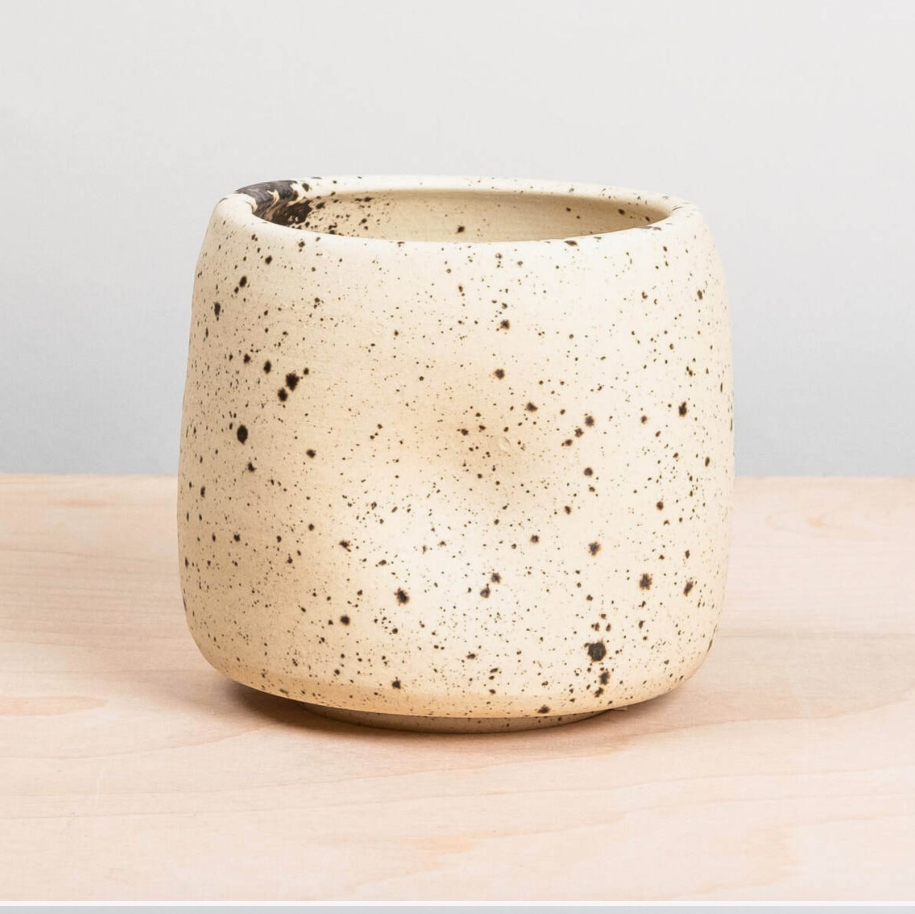 Dimple Cup - Eggshell