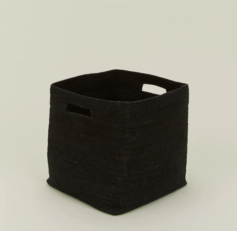 Essential Woven Storage - Black