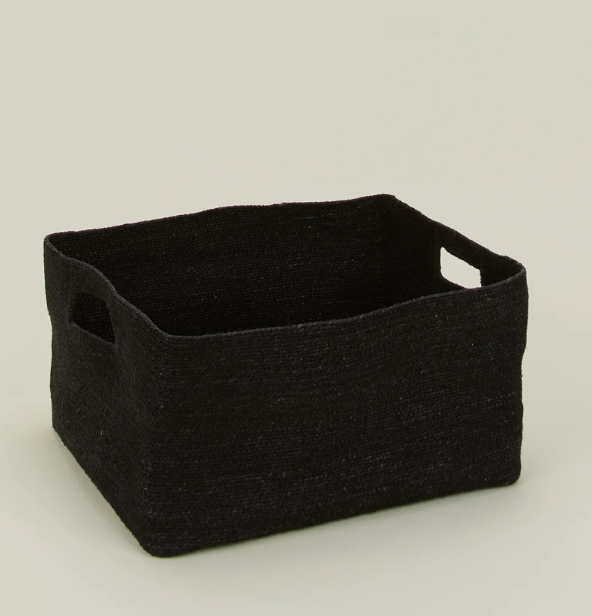 Essential Woven Storage - Black