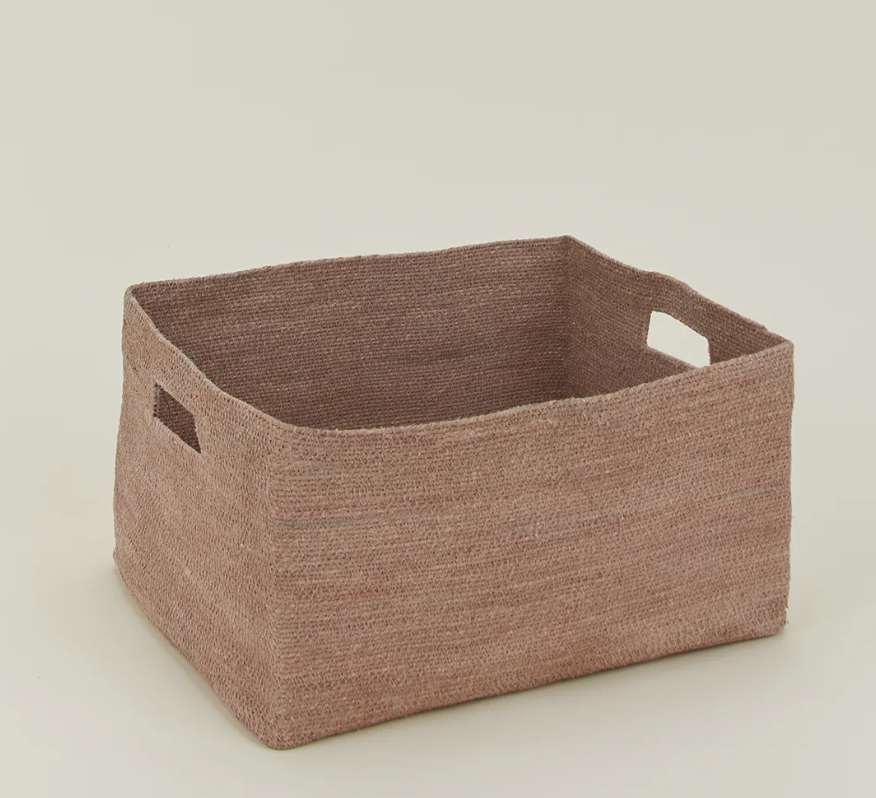 Essential Woven Storage - Blush