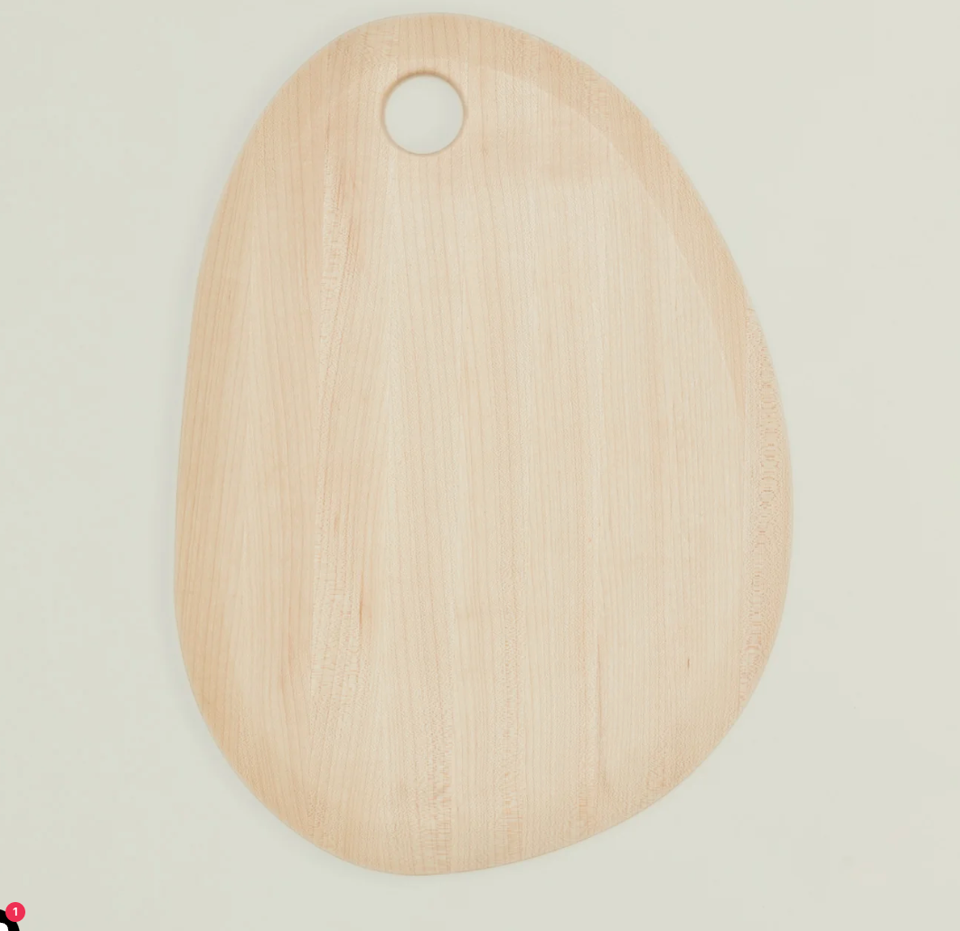 Pebble Cutting Board - Maple