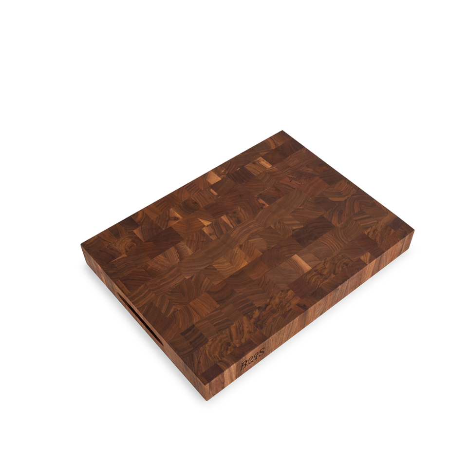 Boos Block CCB Series Reversible Wood Cutting Board, 2.25 -Inch Thickness, 24"x18"x2-1/4, Walnut