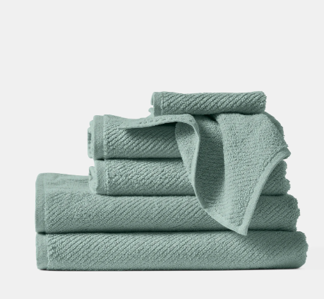 Coyuchi Air Weight Organic 6pc Towel Set