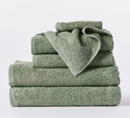 Coyuchi Air Weight Organic 6pc Towel Set