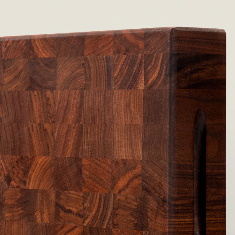 Boos Block  Square Chopping Block, Reversible, End Grain, 3" Thick (CCB Series), Walnut