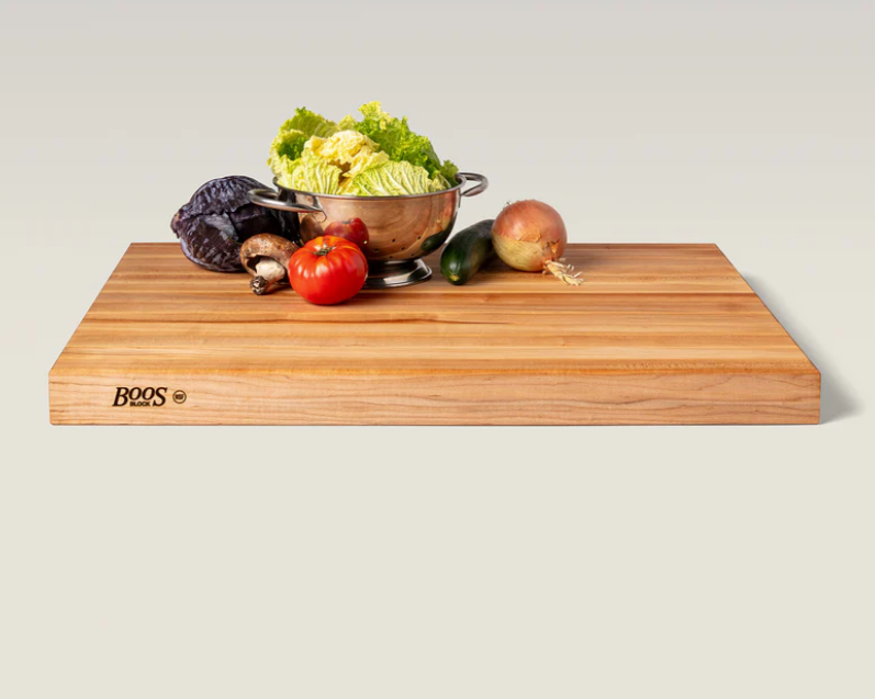 Boos Block RA-Board Series Reversible RA-Board Cutting Board, 2-1/4" Thickness, 30"x231/4"x2-1/4", Maple