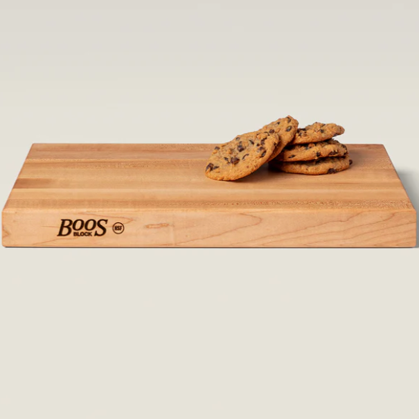 Boos Block Reversible Platinum Commercial Cutting Boards 1-3/4" Thickness, 18"x12"x1-3/4", Maple