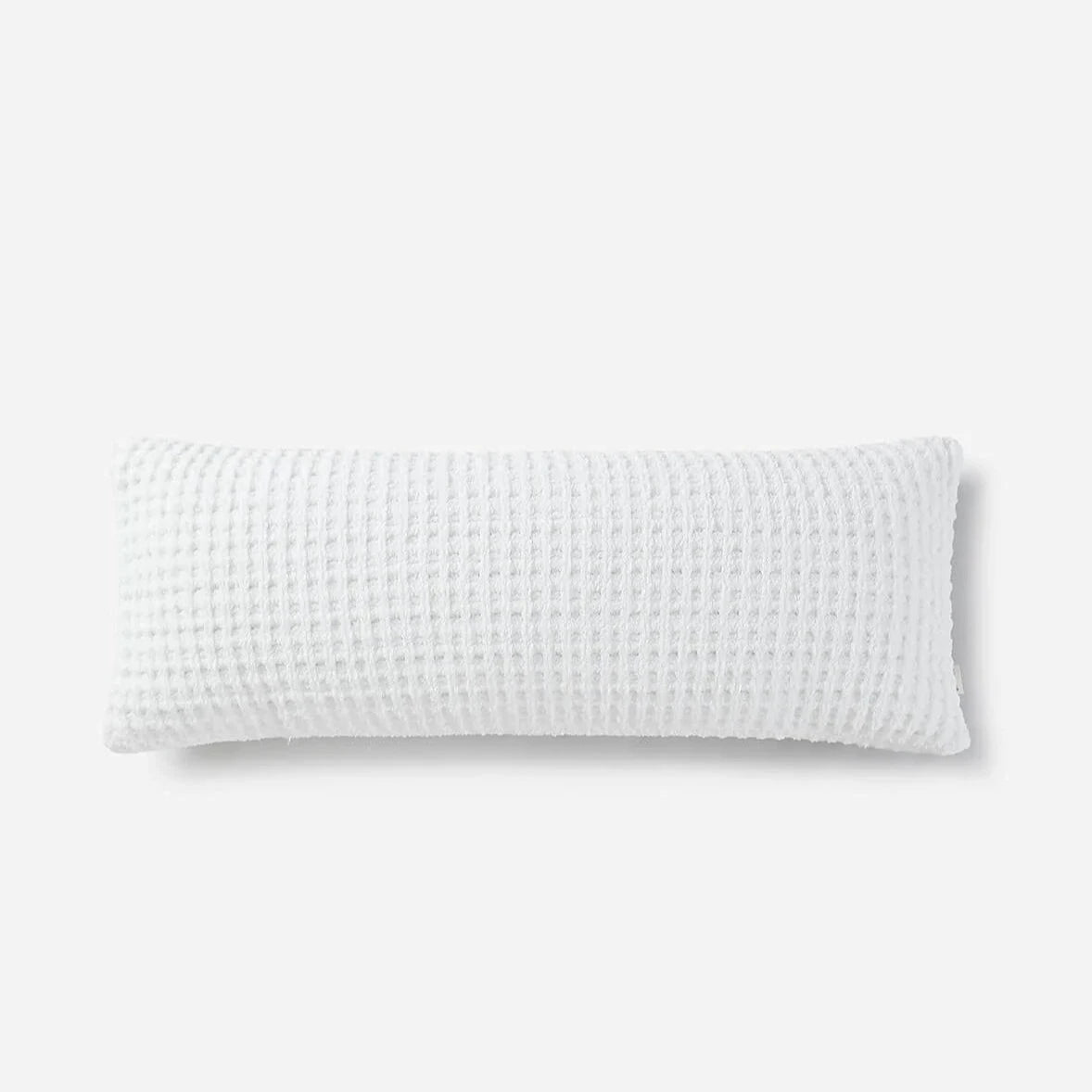 Snug Waffle Lumbar Pillow