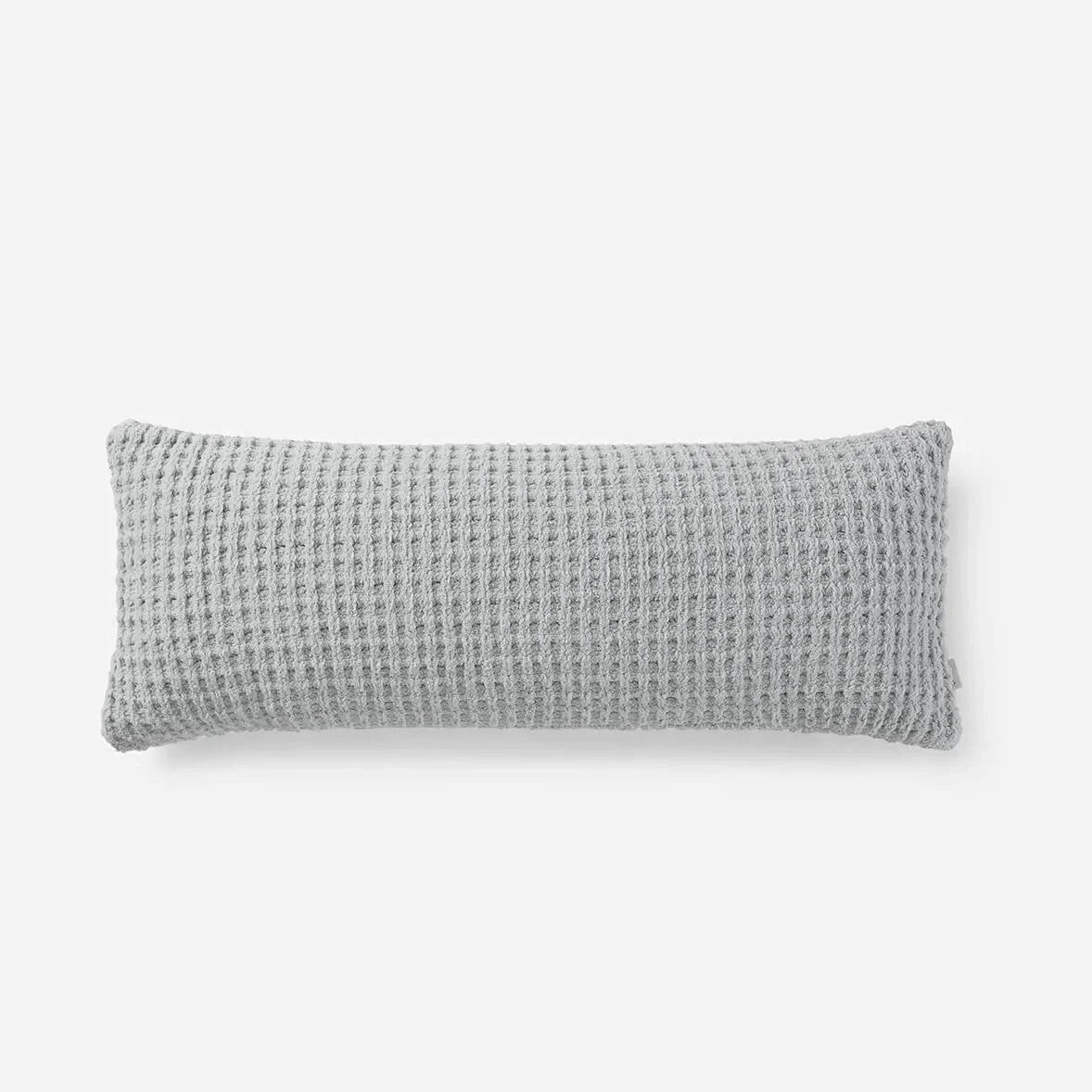 Snug Waffle Lumbar Pillow