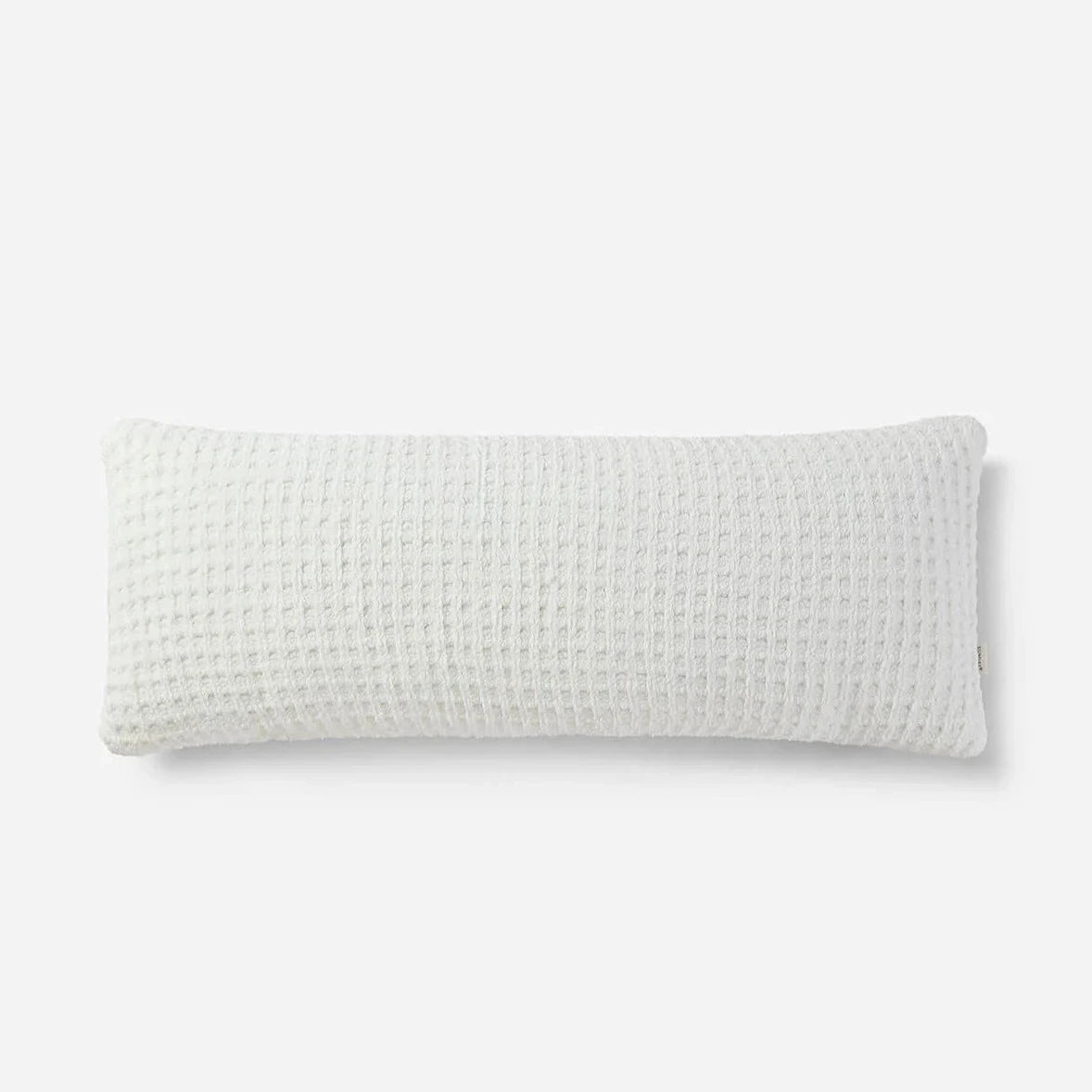 Snug Waffle Lumbar Pillow