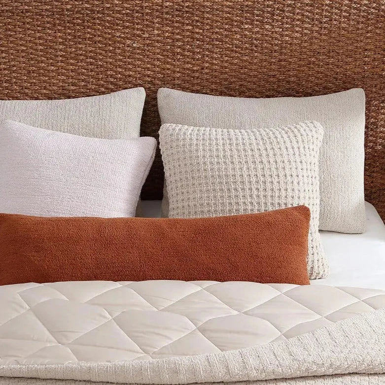 Snug Waffle Throw Pillow