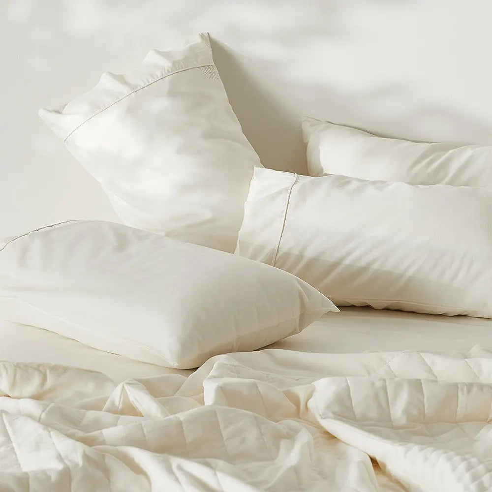 CleanBamboo Hemp™ Linen+ Pillowcase Set by Ettitude