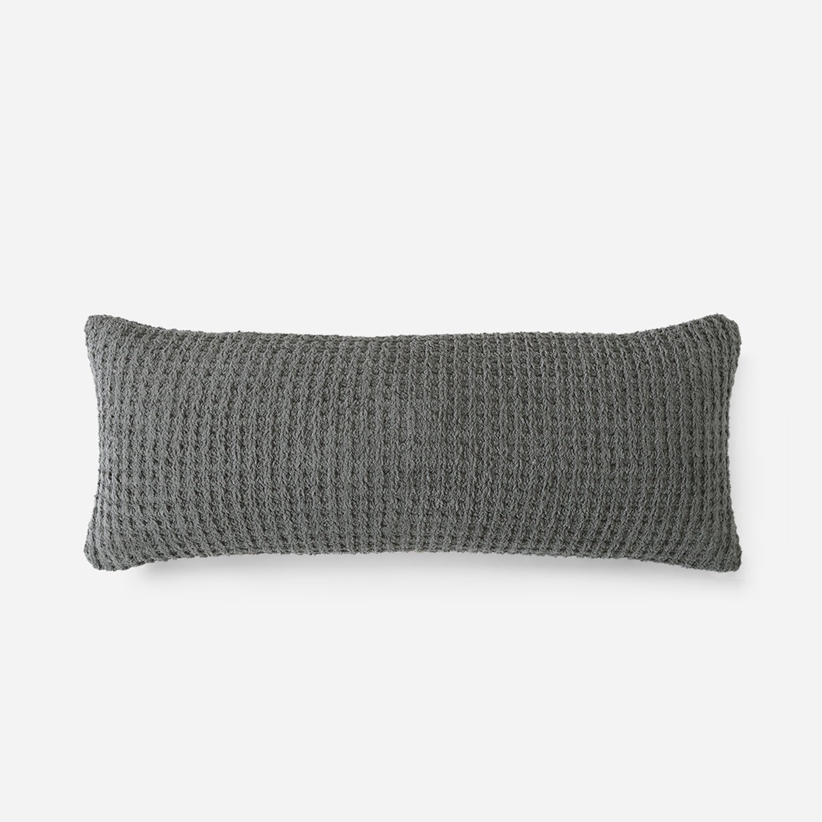 Snug Waffle Lumbar Pillow