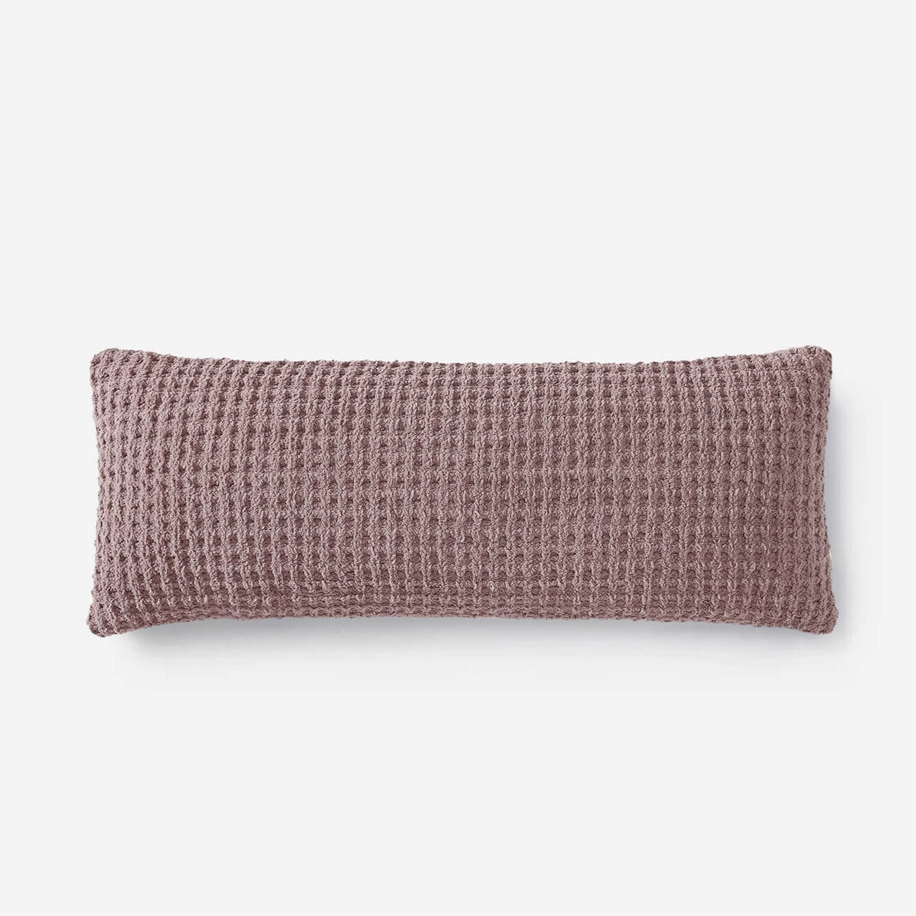 Snug Waffle Lumbar Pillow