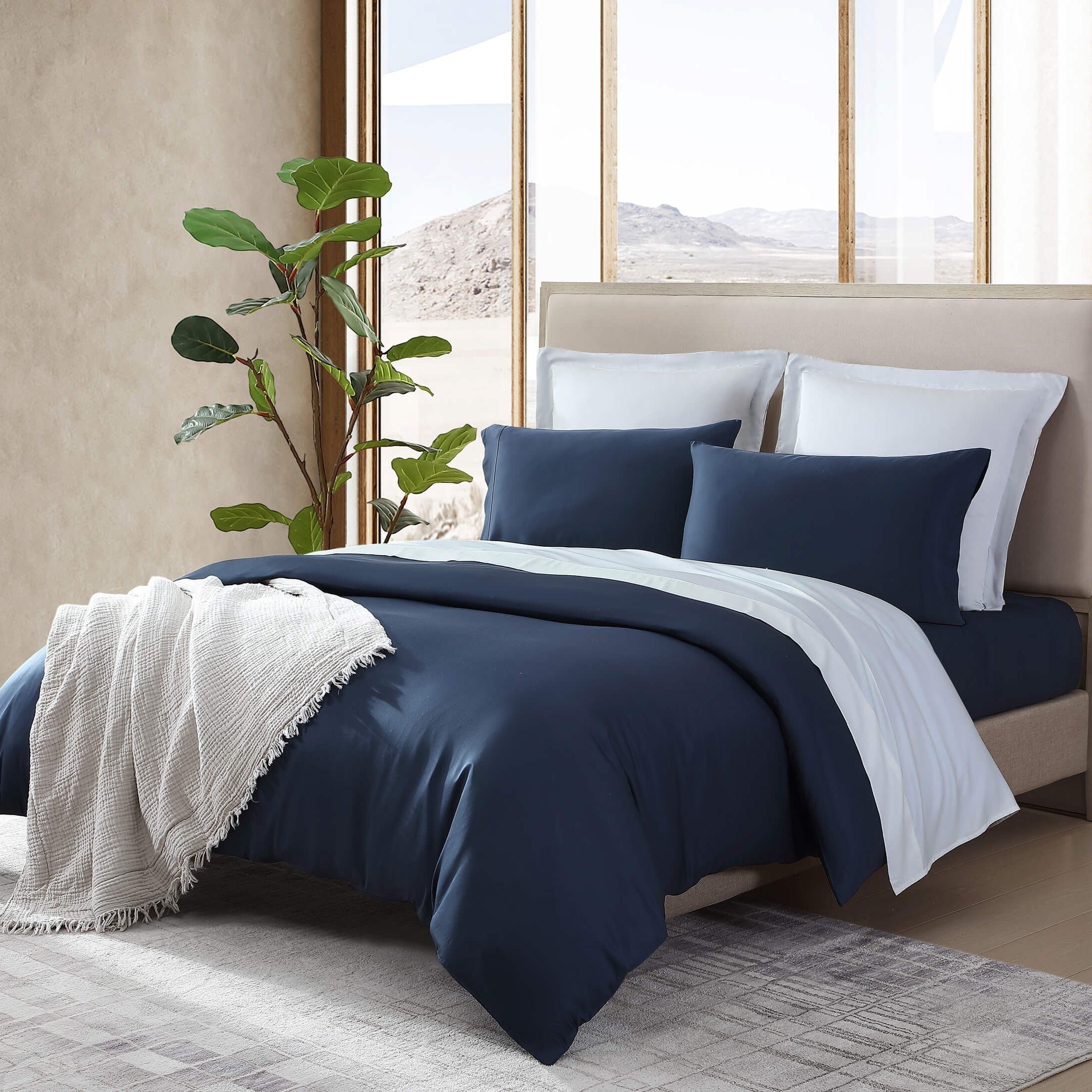 Natural Premium Bamboo Duvet Cover