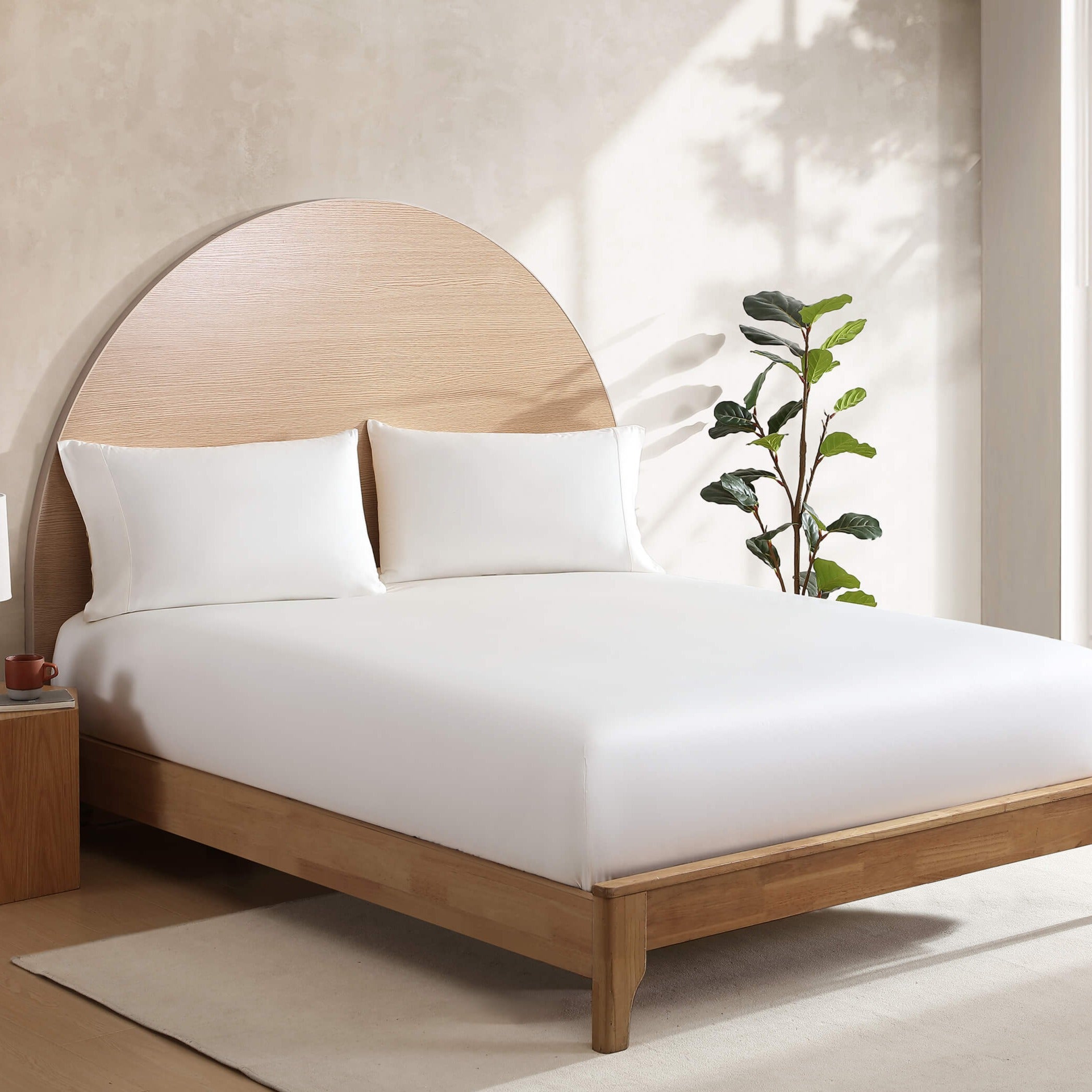 Natural Premium Bamboo Sheet Set