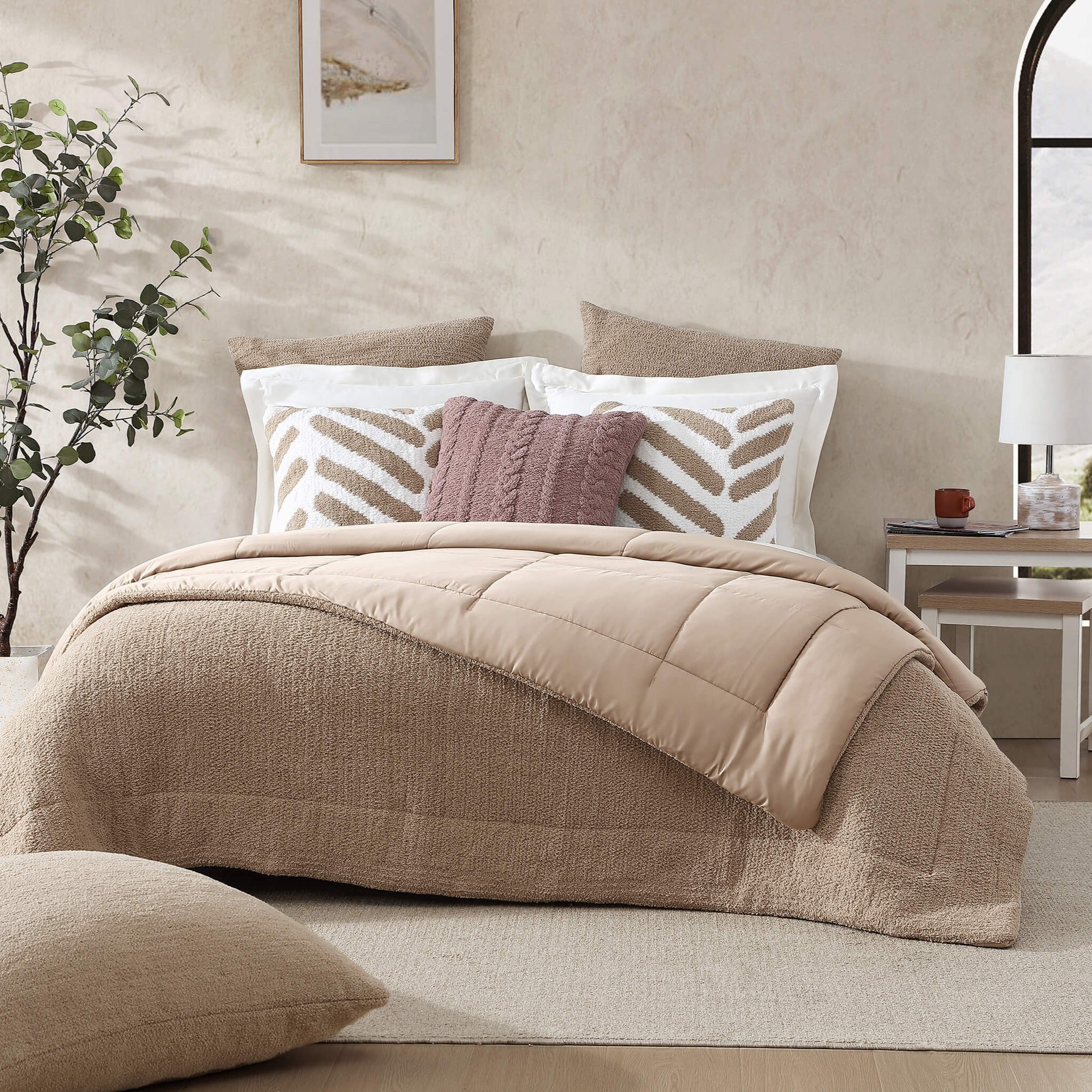 Natural Premium Bamboo Euro Sham