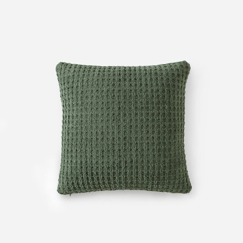 Snug Waffle Throw Pillow