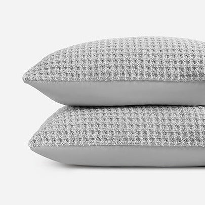 Snug Waffle + Bamboo Sham Set