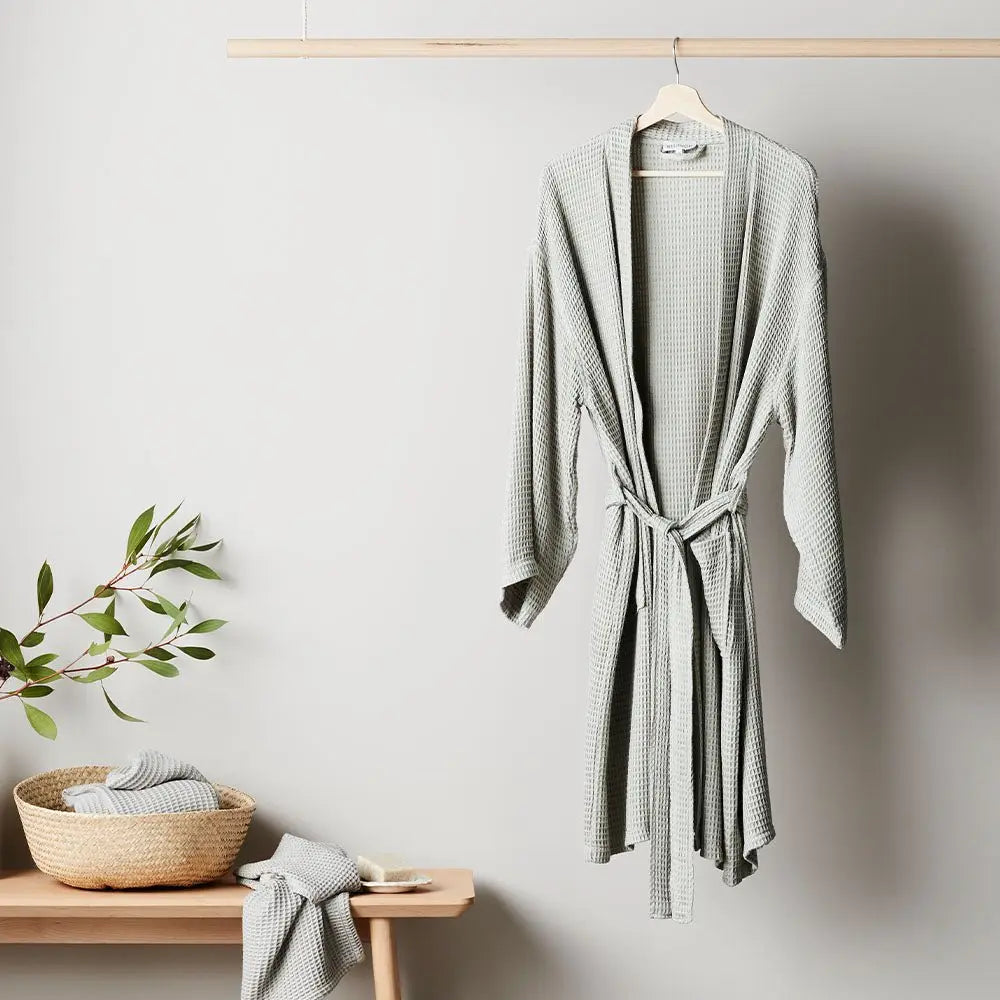 CleanBamboo® Waffle Bathrobe by ettitude