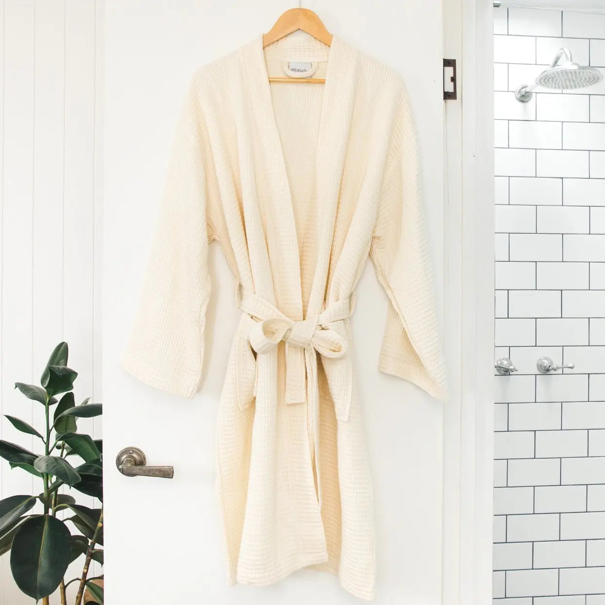 CleanBamboo® Waffle Bathrobe by ettitude