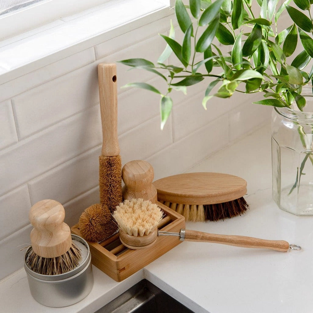 Zero Waste Dish Brush Kit Bundle