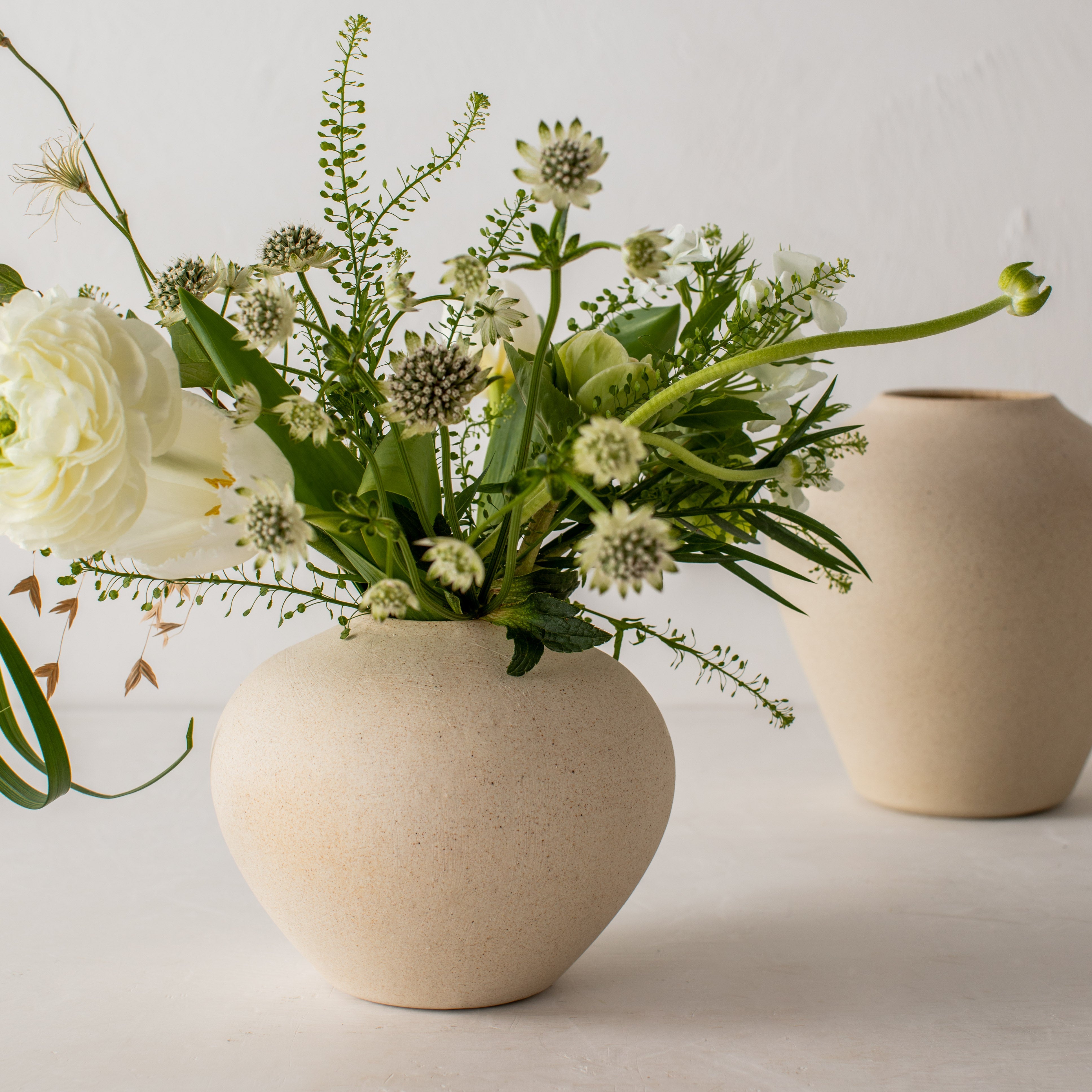 Verdure Vase No. 2 | Raw Stoneware