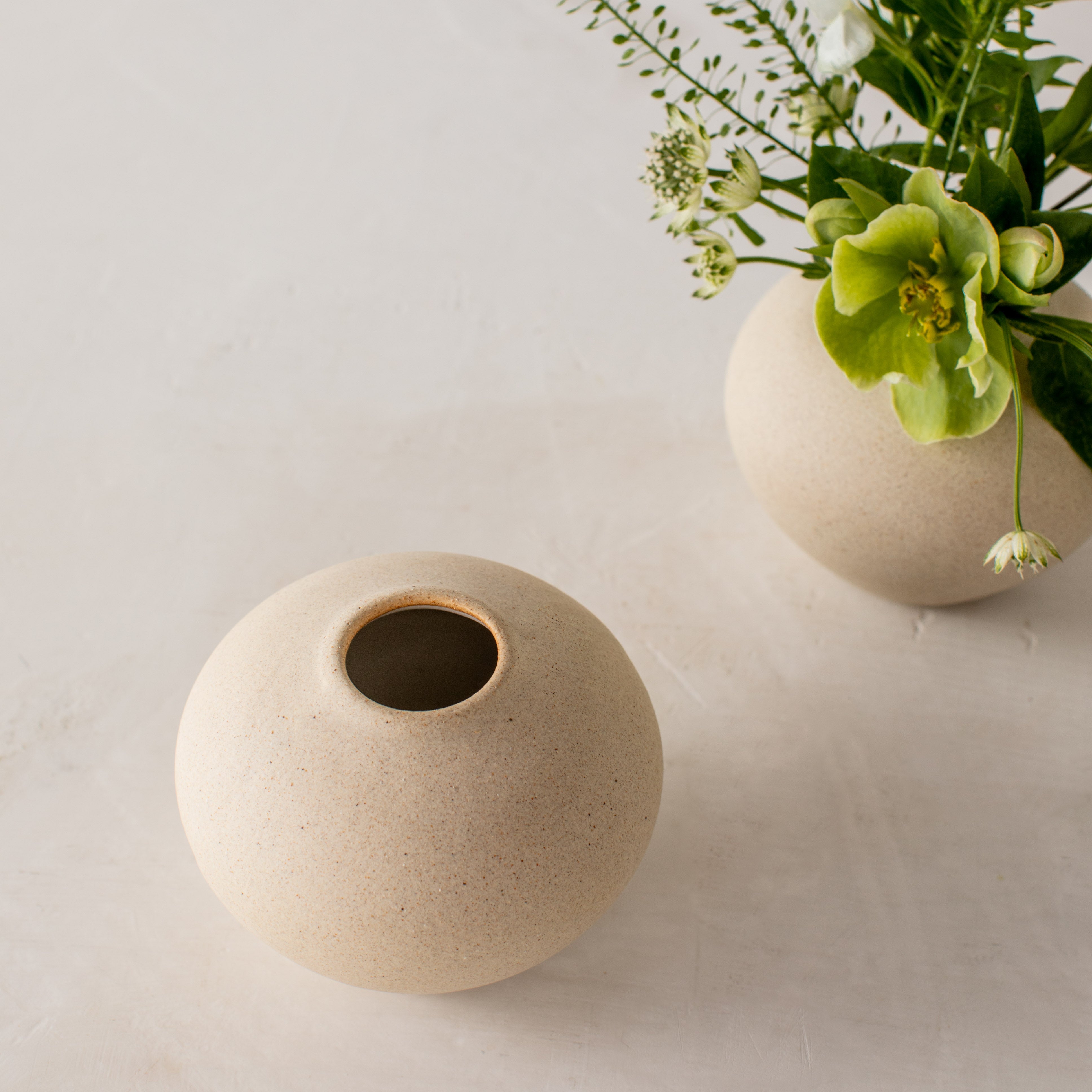 Verdure Vase No. 1 | Raw Stoneware