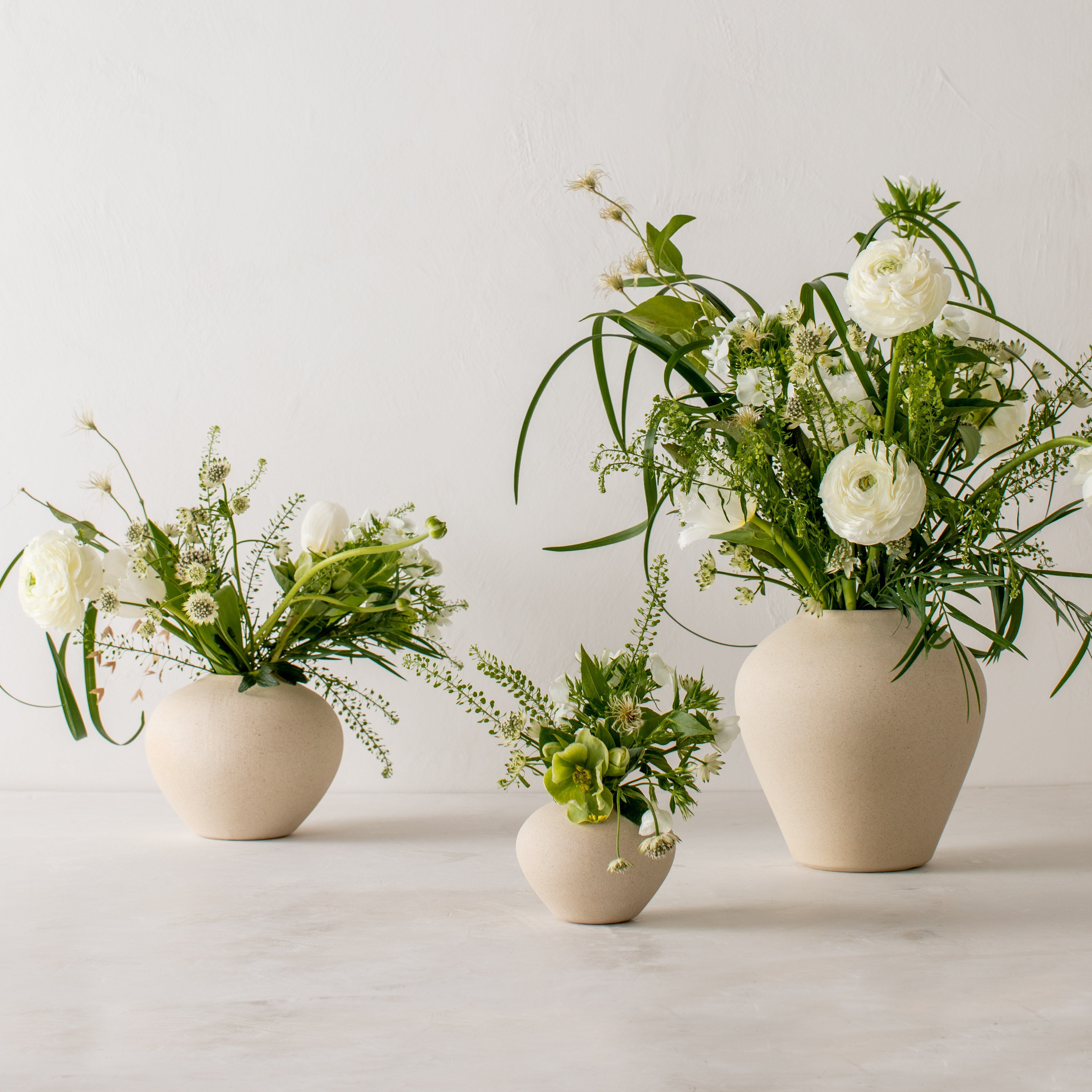 Verdure Vase No. 1 | Raw Stoneware