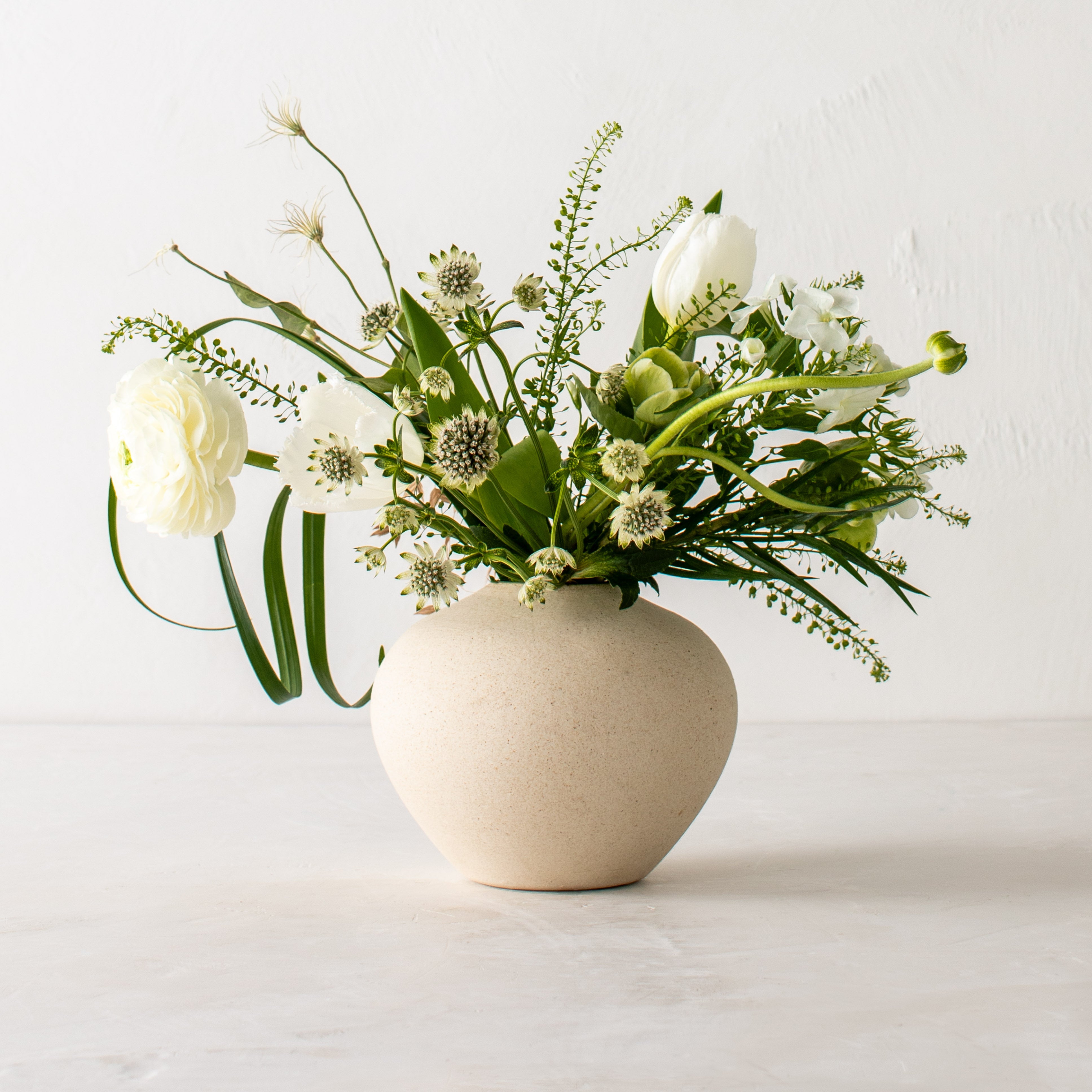 Verdure Vase No. 2 | Raw Stoneware