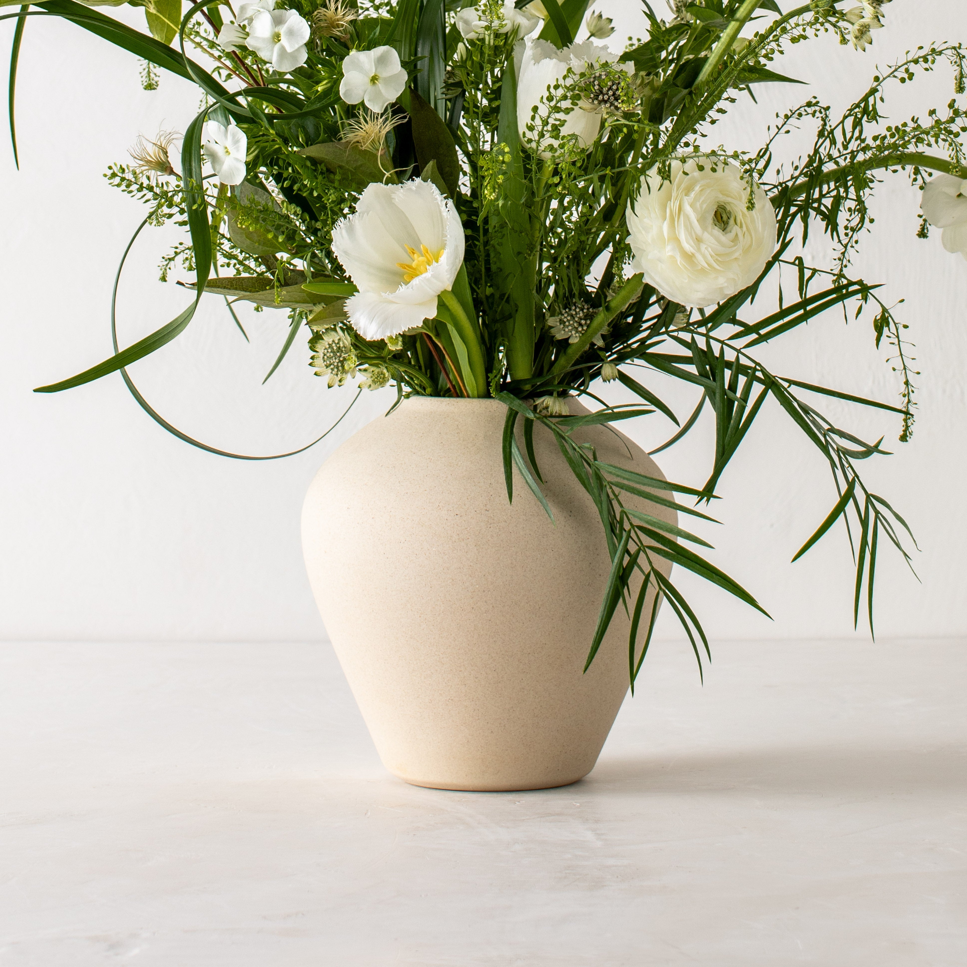 Verdure Vase No. 3 | Raw Stoneware