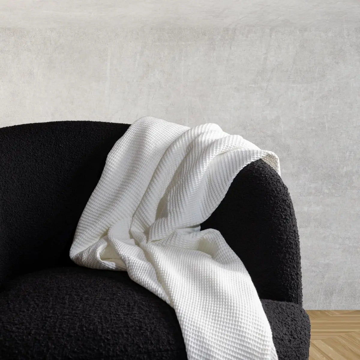 Blissful CleanBamboo® Waffle Throw Blanket by ettitude