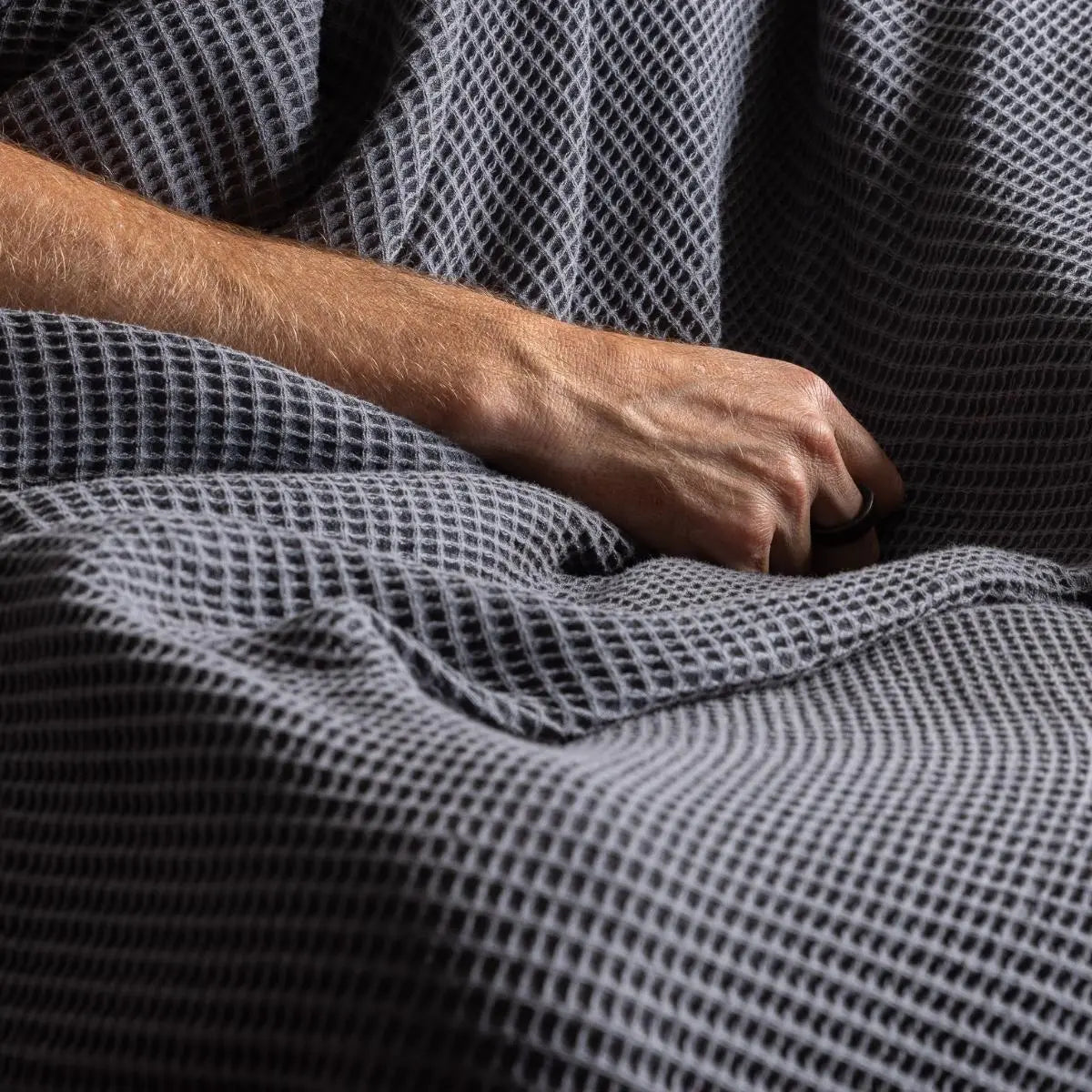 Blissful CleanBamboo® Waffle Throw Blanket by ettitude