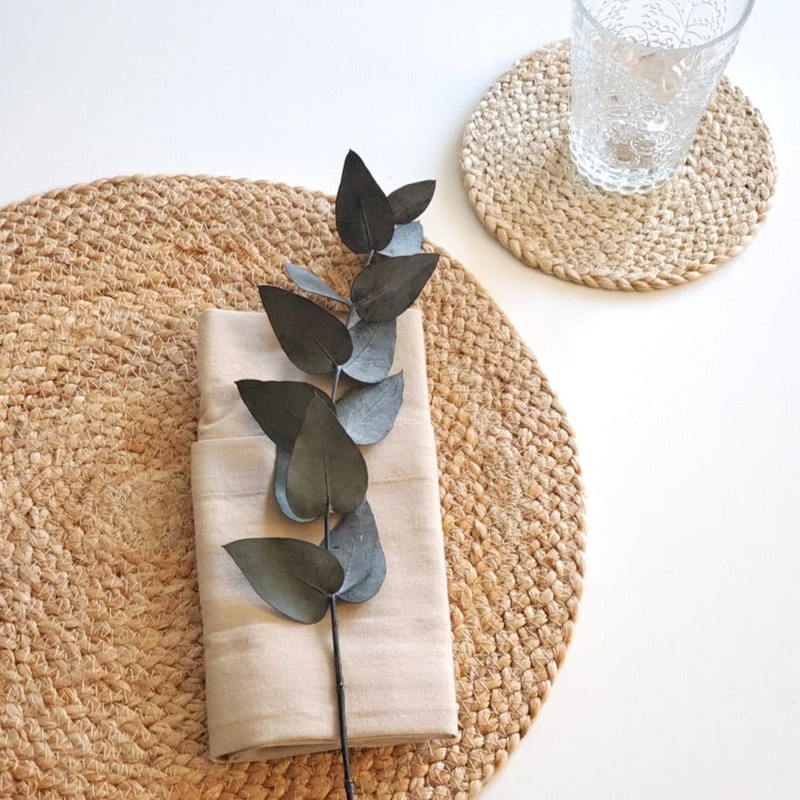 Kata Natural Coaster Trivet (Set of 4) by KORISSA