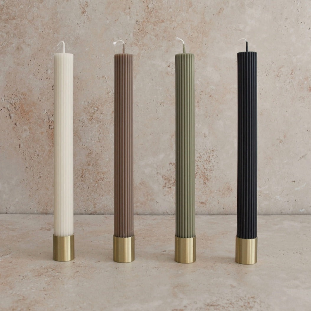 Roman Taper Candles, Set of 2
