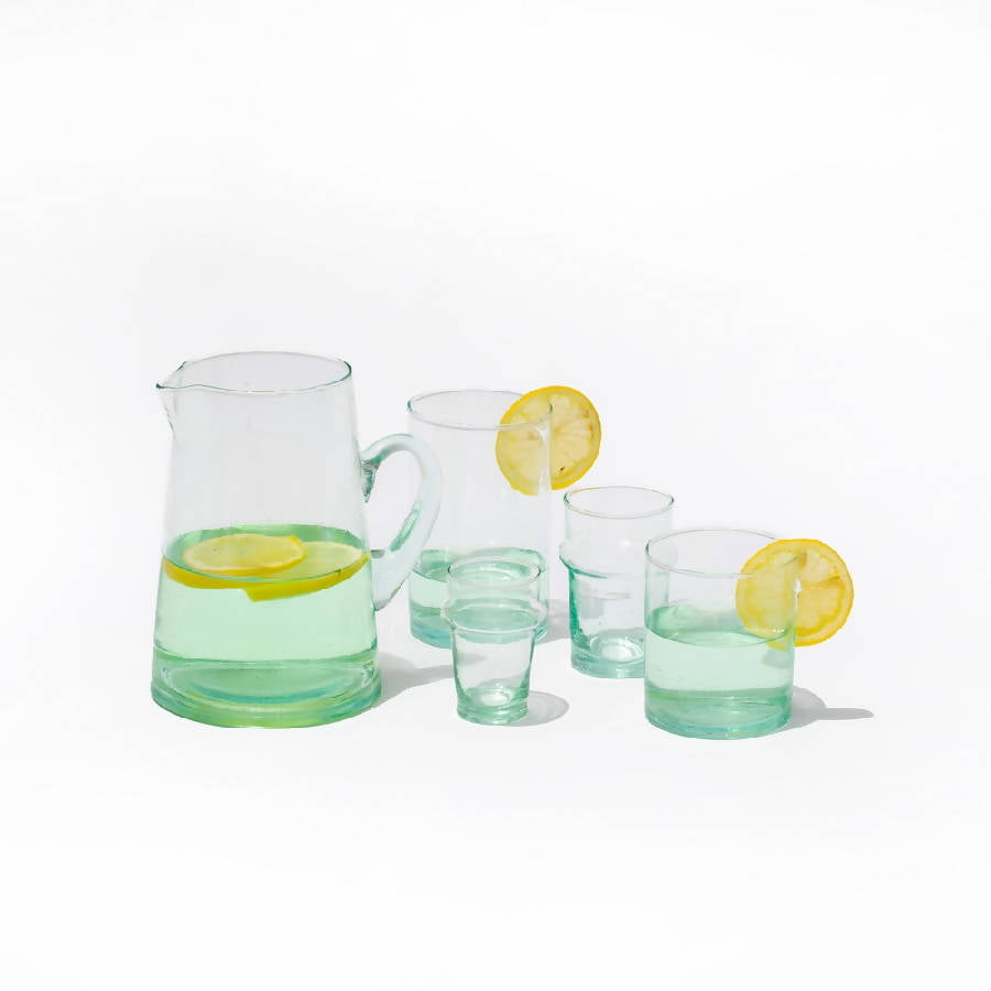 Beldi Recycled Glass, set of 4