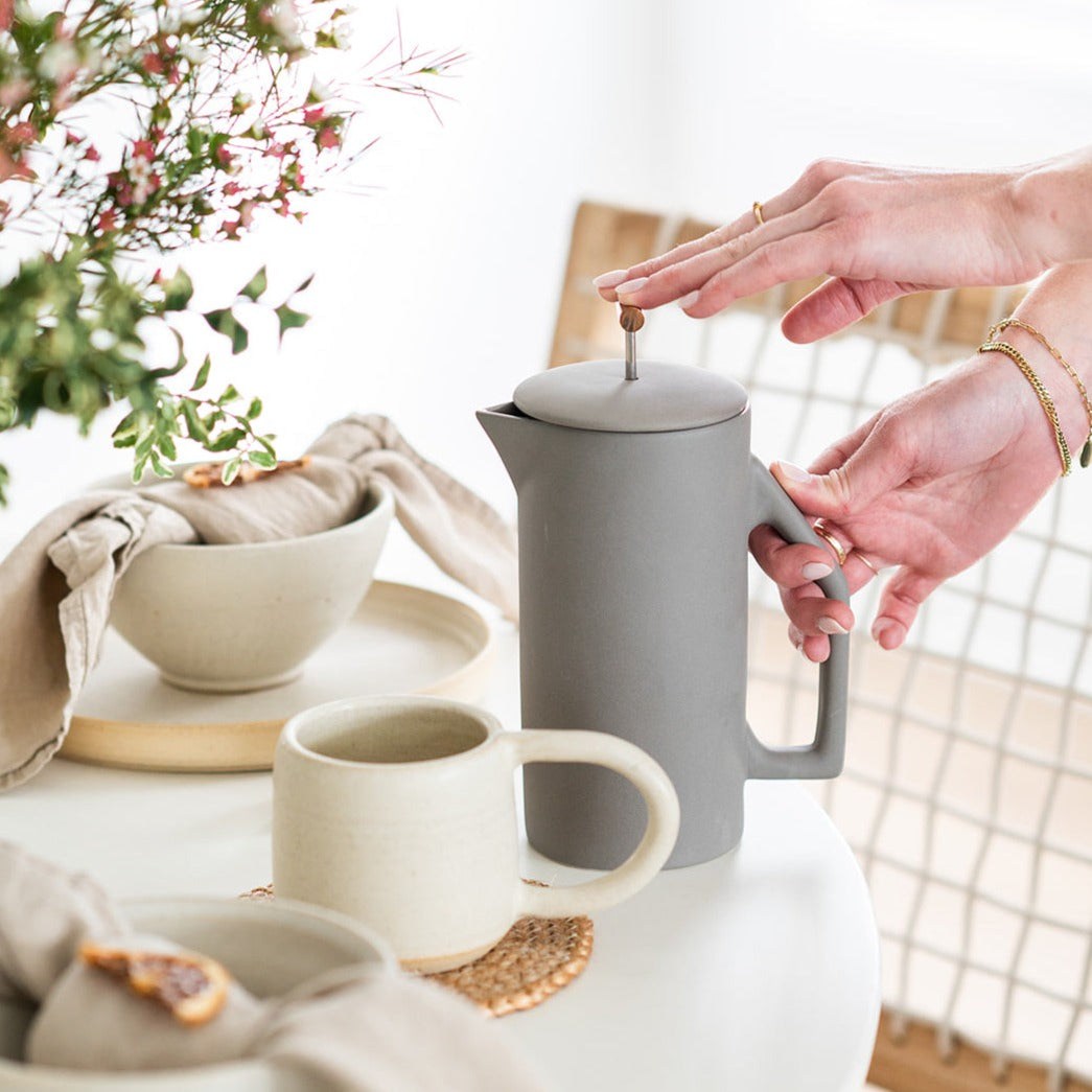 Ceramic french press best sale