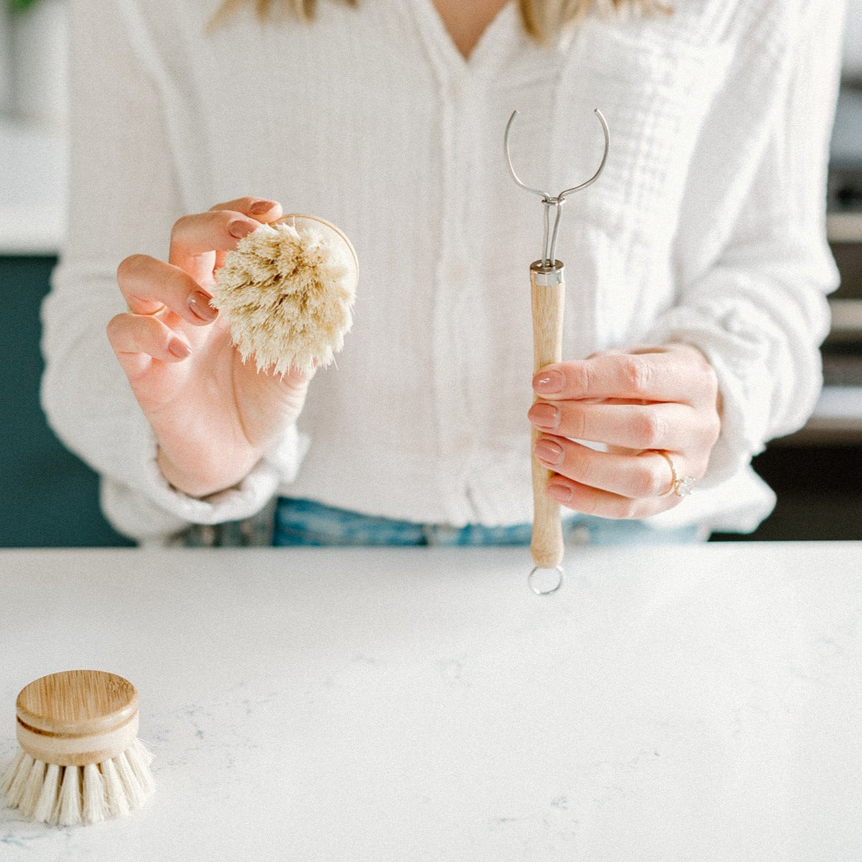 Long Handle Dish Brush Replacement Head